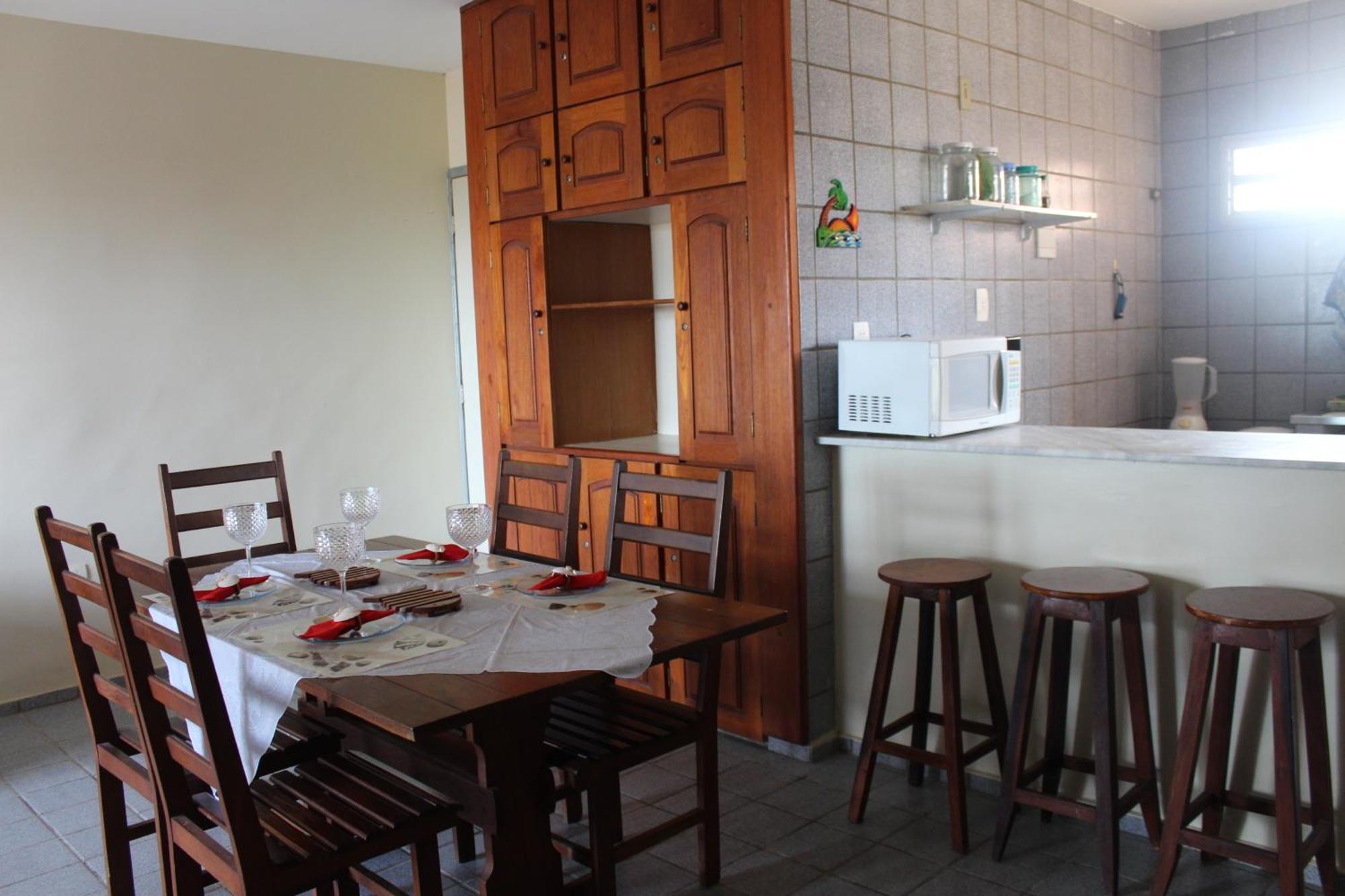 Apartamento De Frente Para O Mar Em لويس كوريا المظهر الخارجي الصورة